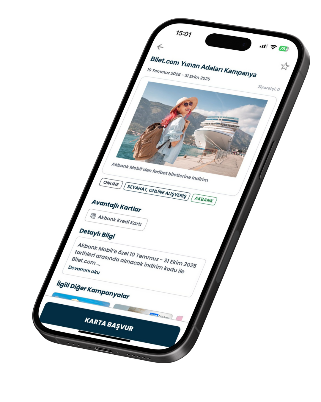 Kampanyaları listelemek hiç bu kadar kolay olmamıştı.